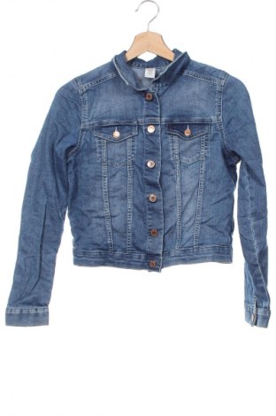 Kinderjacke H&M, Größe 11-12y/ 152-158 cm, Farbe Blau, Preis 9,49 €