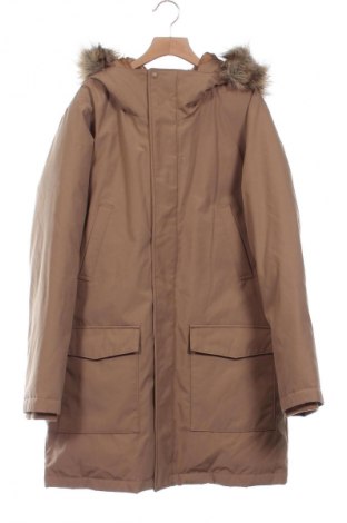 Kinderjacke Uniqlo, Größe 12-13y/ 158-164 cm, Farbe Braun, Preis € 11,99