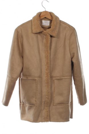 Kinderjacke Zara, Größe 12-13y/ 158-164 cm, Farbe Beige, Preis 10,80 €