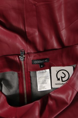 Lederrock CoolCat, Größe M, Farbe Rot, Preis € 13,49