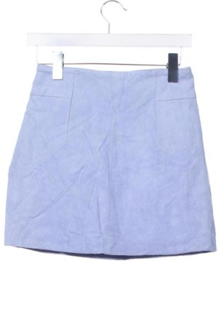 Lederrock H&M, Größe XS, Farbe Blau, Preis € 26,49