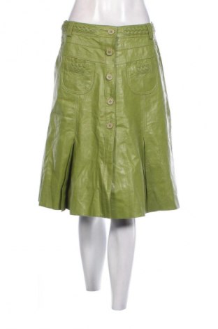 Fustă de piele Vero Moda, Mărime M, Culoare Verde, Preț 146,99 Lei