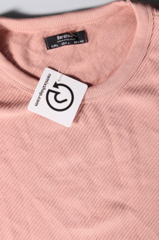 Herren Shirt Bershka, Größe L, Farbe Aschrosa, Preis € 7,99