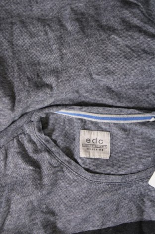 Ανδρική μπλούζα Edc By Esprit, Μέγεθος L, Χρώμα Γκρί, Τιμή 9,99 €