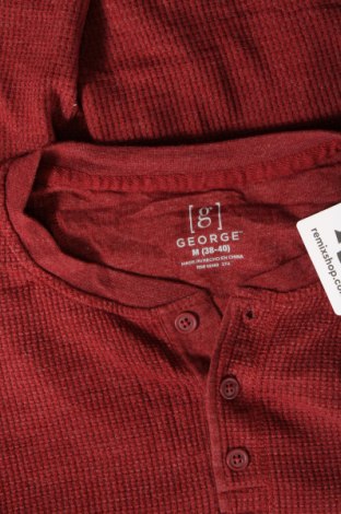 Herren Shirt George, Größe M, Farbe Rot, Preis € 4,49