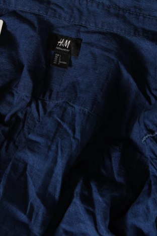 Herren Shirt H&M, Größe L, Farbe Blau, Preis € 6,49