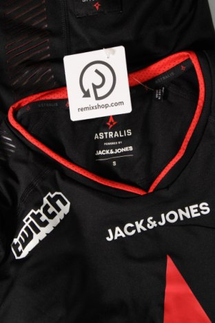 Ανδρική μπλούζα Jack & Jones, Μέγεθος S, Χρώμα Μαύρο, Τιμή 10,49 €