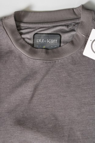 Herren Shirt Lyle & Scott, Größe M, Farbe Grau, Preis 14,99 €