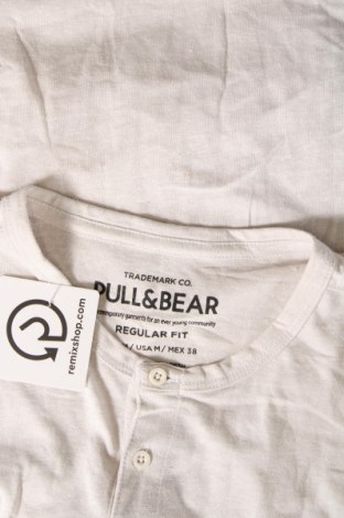 Herren Shirt Pull&Bear, Größe M, Farbe Ecru, Preis € 6,99