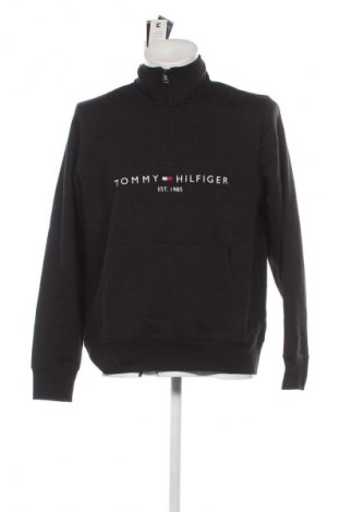 Męska bluzka Tommy Hilfiger, Rozmiar L, Kolor Czarny, Cena 233,99 zł