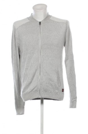 Herren Strickjacke Angelo Litrico, Größe L, Farbe Grau, Preis 17,99 €