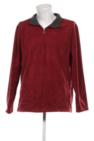 Herren Fleece Shirt St. John's Bay, Größe XL, Farbe Rot, Preis 9,49 €