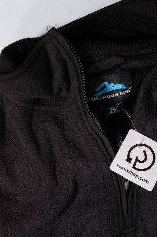 Ανδρική μπλούζα fleece Tri-Mountain, Μέγεθος L, Χρώμα Μαύρο, Τιμή 5,99 €