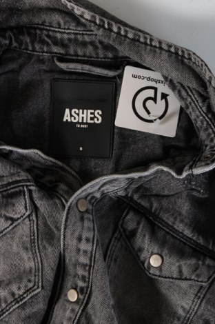 Herrenhemd Ashes, Größe S, Farbe Grau, Preis 9,49 €