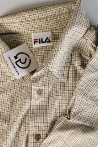 Мъжка риза FILA, Размер XL, Цвят Кафяв, Цена 31,99 лв.