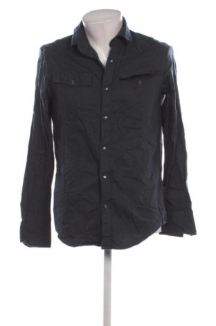 Herrenhemd G-Star Raw, Größe M, Farbe Blau, Preis € 23,99