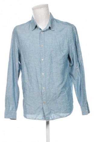 Herrenhemd H&M L.O.G.G., Größe L, Farbe Blau, Preis € 8,99