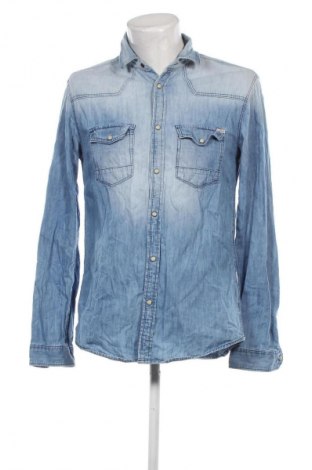 Herrenhemd Jack & Jones, Größe M, Farbe Blau, Preis € 23,99