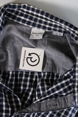 Мъжка риза Jack & Jones, Размер 5XL, Цвят Син, Цена 32,99 лв.