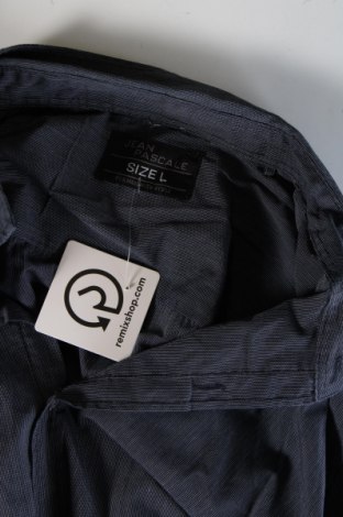 Herrenhemd Jean Pascale, Größe L, Farbe Blau, Preis € 7,49