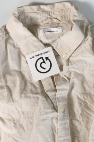 Herrenhemd Knowledge Cotton Apparel, Größe M, Farbe Beige, Preis € 13,99