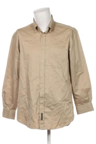 Herrenhemd Oxford Company, Größe XXL, Farbe Beige, Preis € 7,49