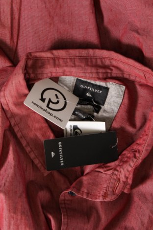 Pánská košile  Quiksilver, Velikost XXL, Barva Červená, Cena  695,00 Kč