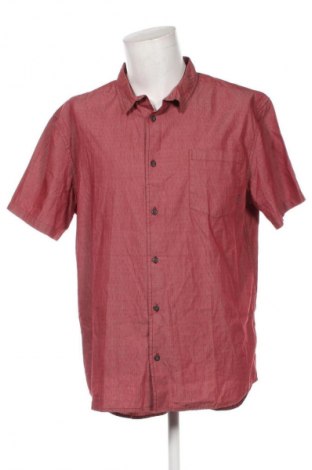 Herrenhemd Quiksilver, Größe XXL, Farbe Rot, Preis 27,99 €