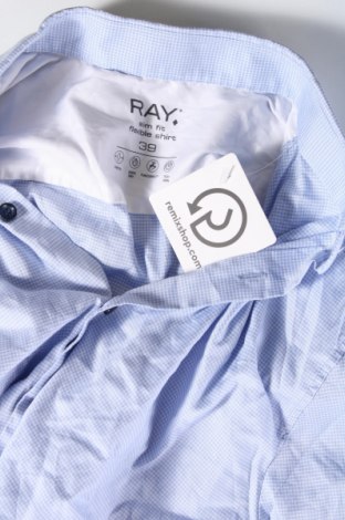 Herrenhemd Ray, Größe M, Farbe Blau, Preis 10,49 €