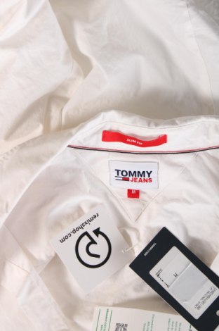 Herrenhemd Tommy Jeans, Größe M, Farbe Weiß, Preis € 67,99