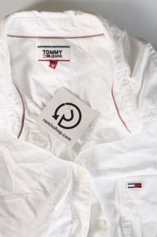 Cămașă de bărbați Tommy Jeans, Mărime M, Culoare Alb, Preț 424,11 Lei