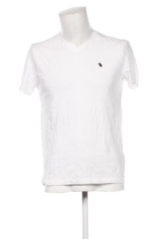 Herren T-Shirt Abercrombie & Fitch, Größe M, Farbe Weiß, Preis € 18,49