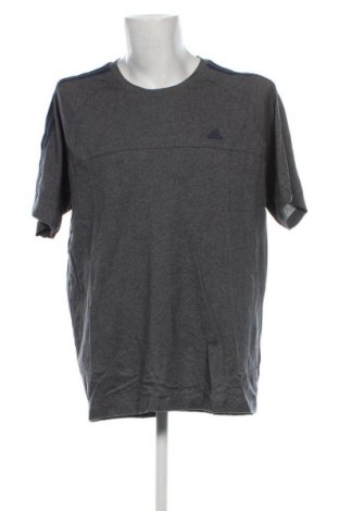 Herren T-Shirt Adidas, Größe XL, Farbe Grau, Preis 17,99 €