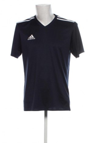 Herren T-Shirt Adidas, Größe L, Farbe Blau, Preis € 18,49