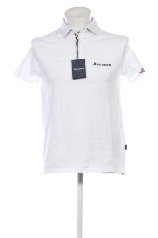 Tricou de bărbați Aquascutum, Mărime L, Culoare Alb, Preț 351,99 Lei