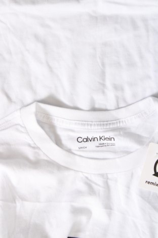 Tricou de bărbați Calvin Klein, Mărime S, Culoare Alb, Preț 111,99 Lei