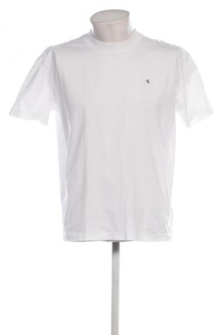 Ανδρικό t-shirt Calvin Klein Jeans, Μέγεθος S, Χρώμα Λευκό, Τιμή 30,99 €