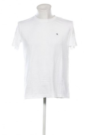 Pánske tričko  Calvin Klein Jeans, Veľkosť M, Farba Biela, Cena  43,95 €