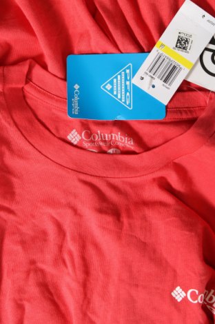 Herren T-Shirt Columbia, Größe M, Farbe Rot, Preis 22,99 €