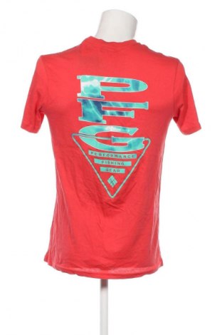 Herren T-Shirt Columbia, Größe M, Farbe Rot, Preis € 22,99