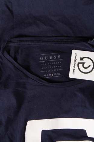 Ανδρικό t-shirt Guess, Μέγεθος L, Χρώμα Μπλέ, Τιμή 17,39 €