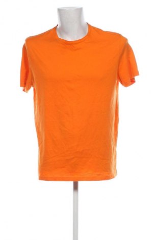 Herren T-Shirt Here & Now, Größe XL, Farbe Orange, Preis 7,99 €