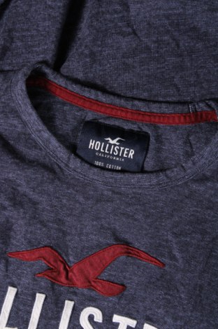 Мъжка тениска Hollister, Размер L, Цвят Син, Цена 11,99 лв.