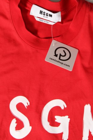 Herren T-Shirt MSGM, Größe S, Farbe Rot, Preis € 119,99