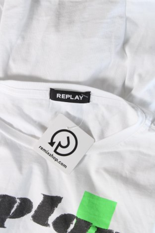 Herren T-Shirt Replay, Größe M, Farbe Weiß, Preis € 35,39