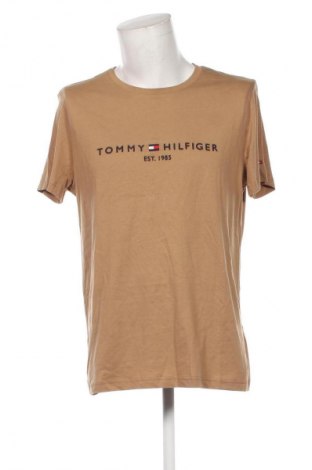 Herren T-Shirt Tommy Hilfiger, Größe XL, Farbe Beige, Preis 53,99 €