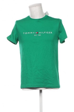 Pánske tričko  Tommy Hilfiger, Veľkosť M, Farba Zelená, Cena  43,95 €