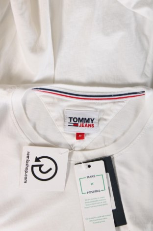 Tricou de bărbați Tommy Jeans, Mărime M, Culoare Alb, Preț 269,99 Lei