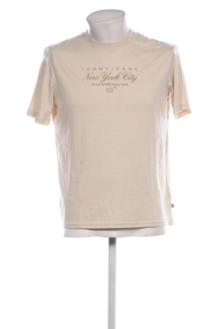 Herren T-Shirt Tommy Jeans, Größe M, Farbe Beige, Preis € 37,99