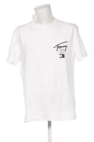 Ανδρικό t-shirt Tommy Jeans, Μέγεθος XL, Χρώμα Λευκό, Τιμή 50,99 €